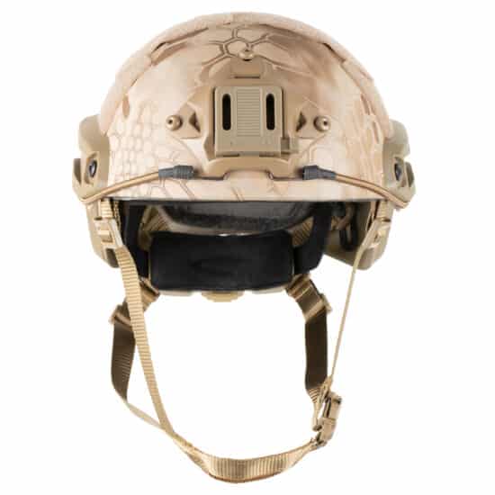DELTA_SIX_Tactical_FAST_MH_Helm_für_Paintball_Airsoft_Desert_Kryptec_front
