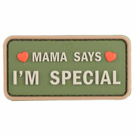 Paintball_Airsoft_PVC_Klettpatch_Mama_Says_Im_Special