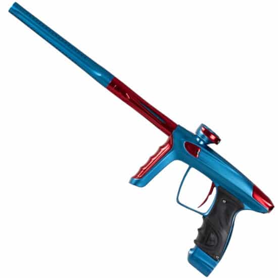 DLX_Luxe_TM40_Paintball_Markierer_blau_rot_seite