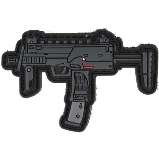 Paintball_Airsoft_PVC_Patch_MP7_maschinegun