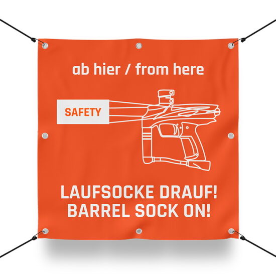 Paintballsports_Spielfeldbanner_Barrel_socks_on_Laufkondom