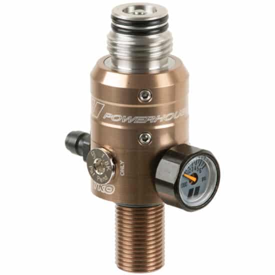 PowerHouse_TKO_Paintball_HP_Regulator_300Bar_4500PSI_BRONZE_side