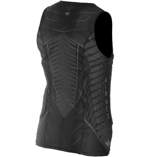 Bunkerkings_Fly_Sleeveless_Compression_Top_schwarz_back