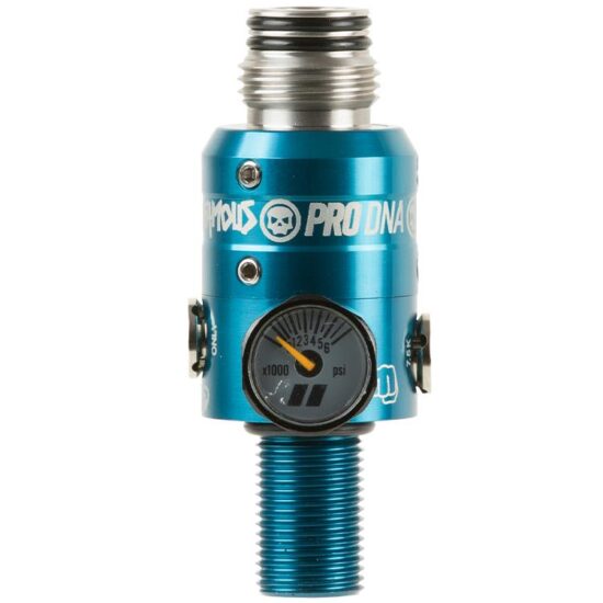 PowerHouse_TKO_Paintball_HP_Regulator_300Bar_4500PSI_BLUE_front